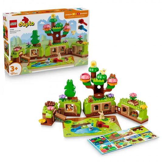 LEGO DUPLO 10480 Las odkrywców z dzikimi zwierzętami