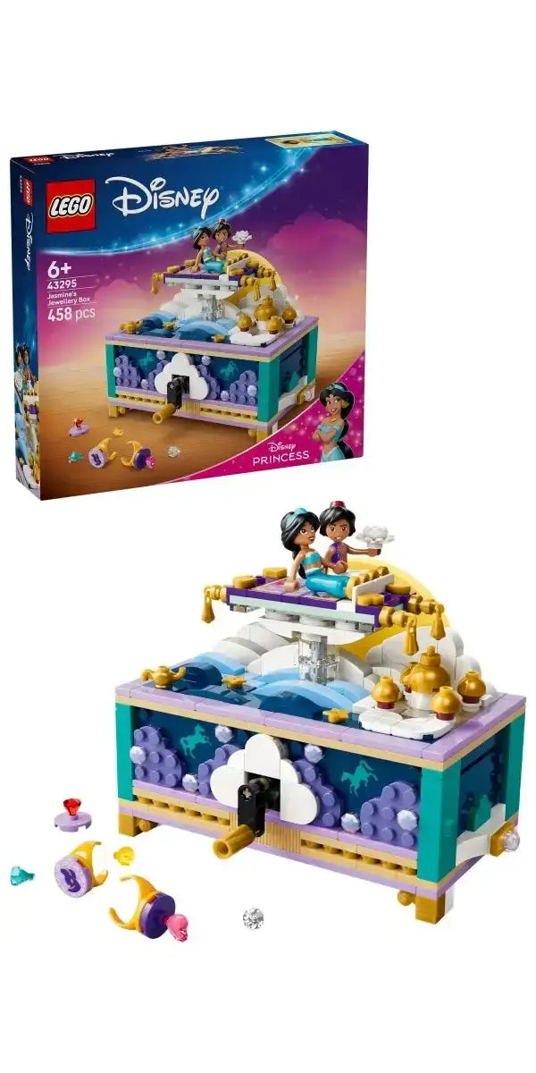 LEGO Disney 43295 Szkatułka na biżuterię Dżasminy zestaw