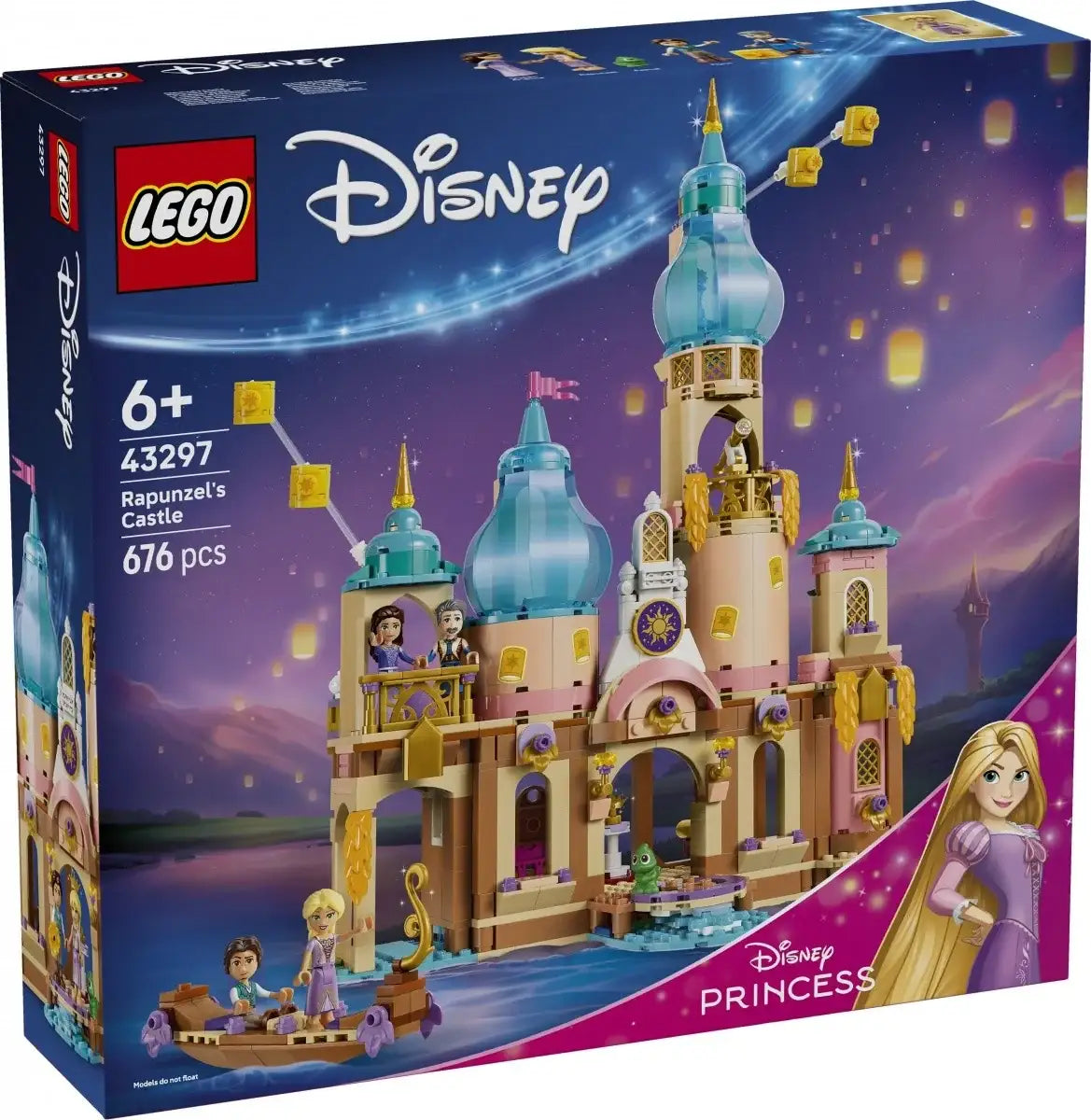 LEGO Roszpunka Disney zestaw z Flynniem i Pascalem