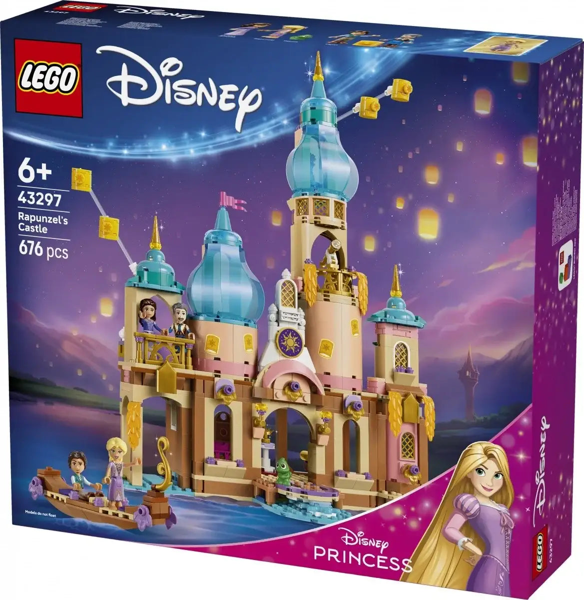 LEGO 43297 bajkowy zamek księżniczki Disney dla dzieci