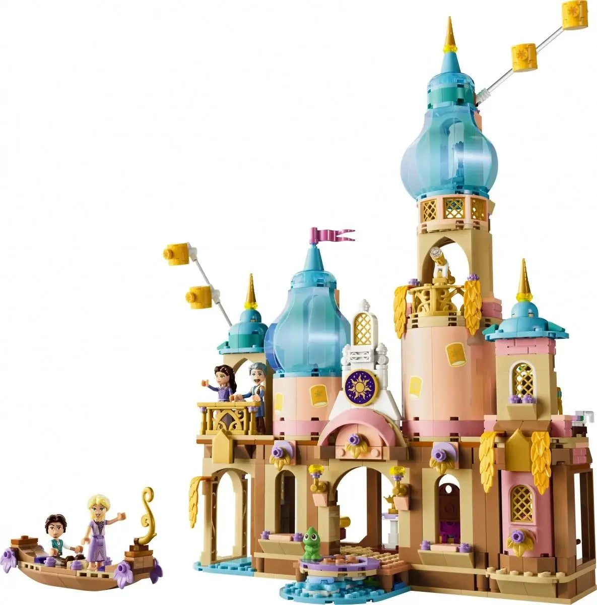 LEGO Disney 43297 Zamek Roszpunki zestaw konstrukcyjny dla dzieci