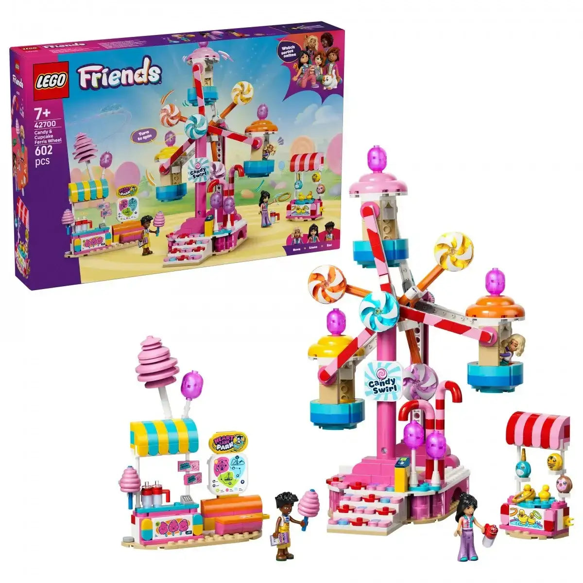 LEGO Friends 42700 Cukierkowy diabelski młyn zestaw