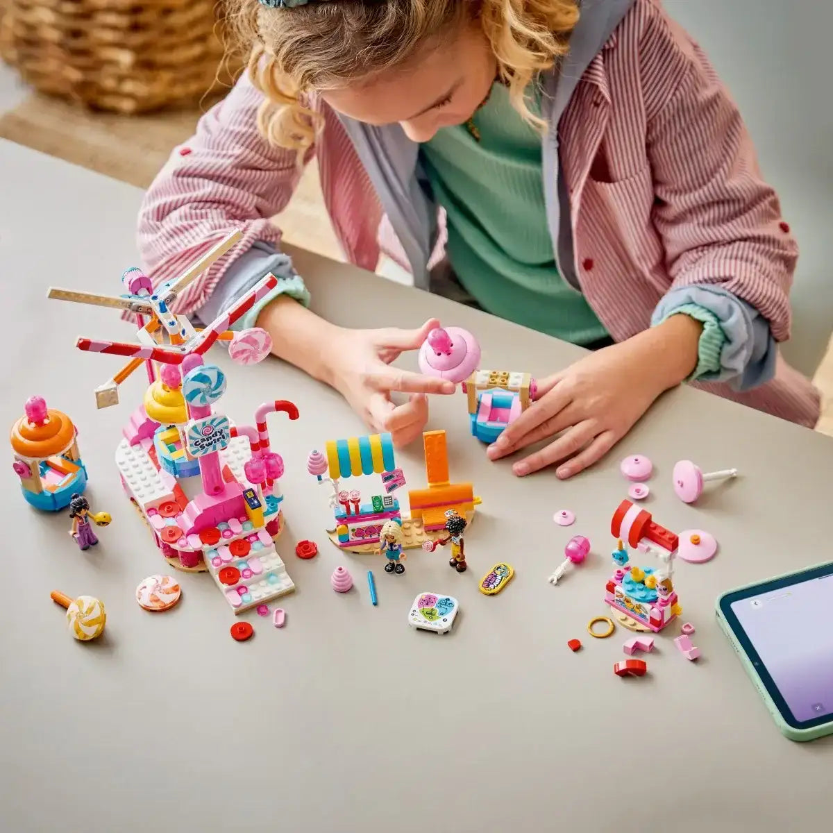 LEGO Friends wesołe miasteczko koło widokowe