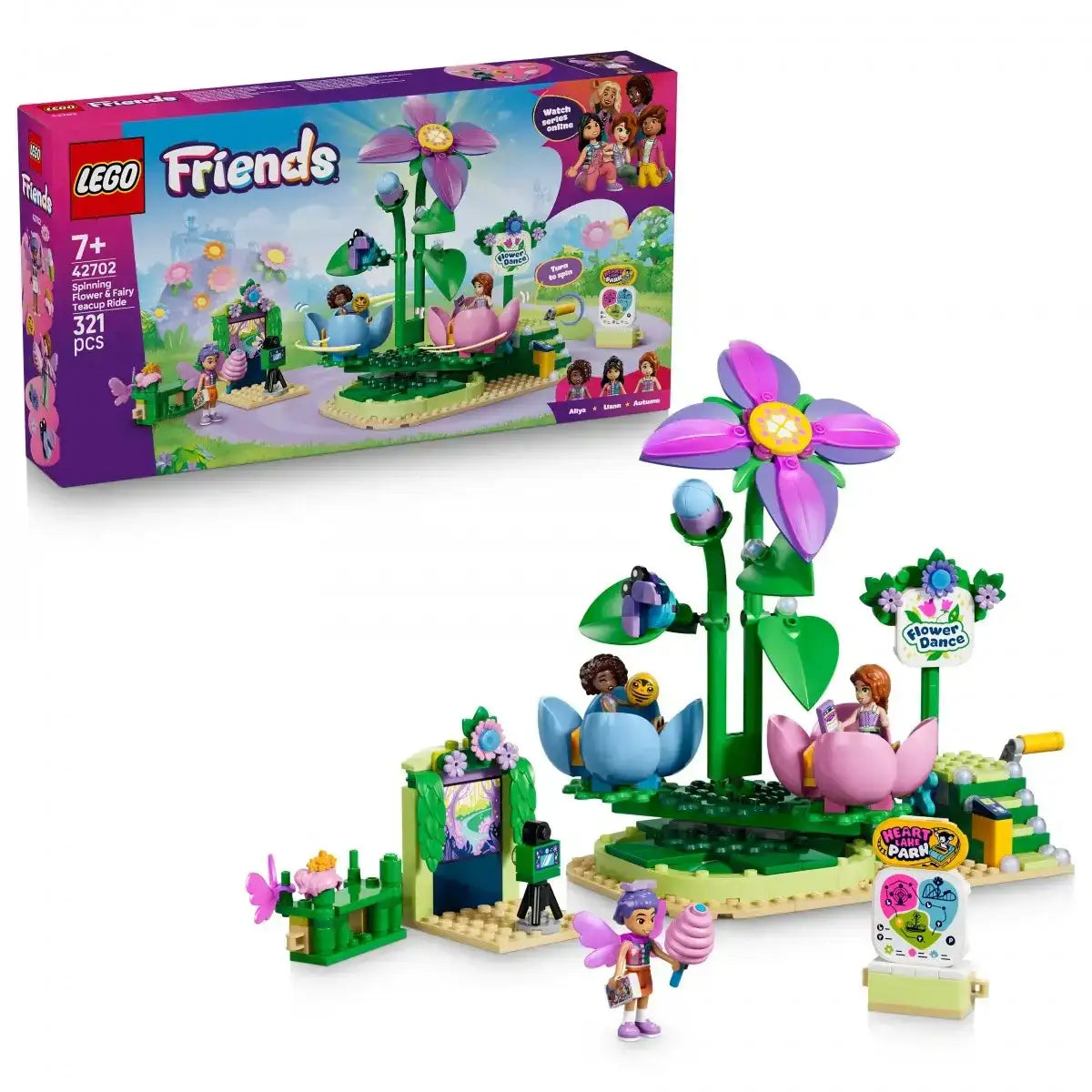 LEGO Friends 42702 Wróżkowa karuzela z kwiatami zestaw