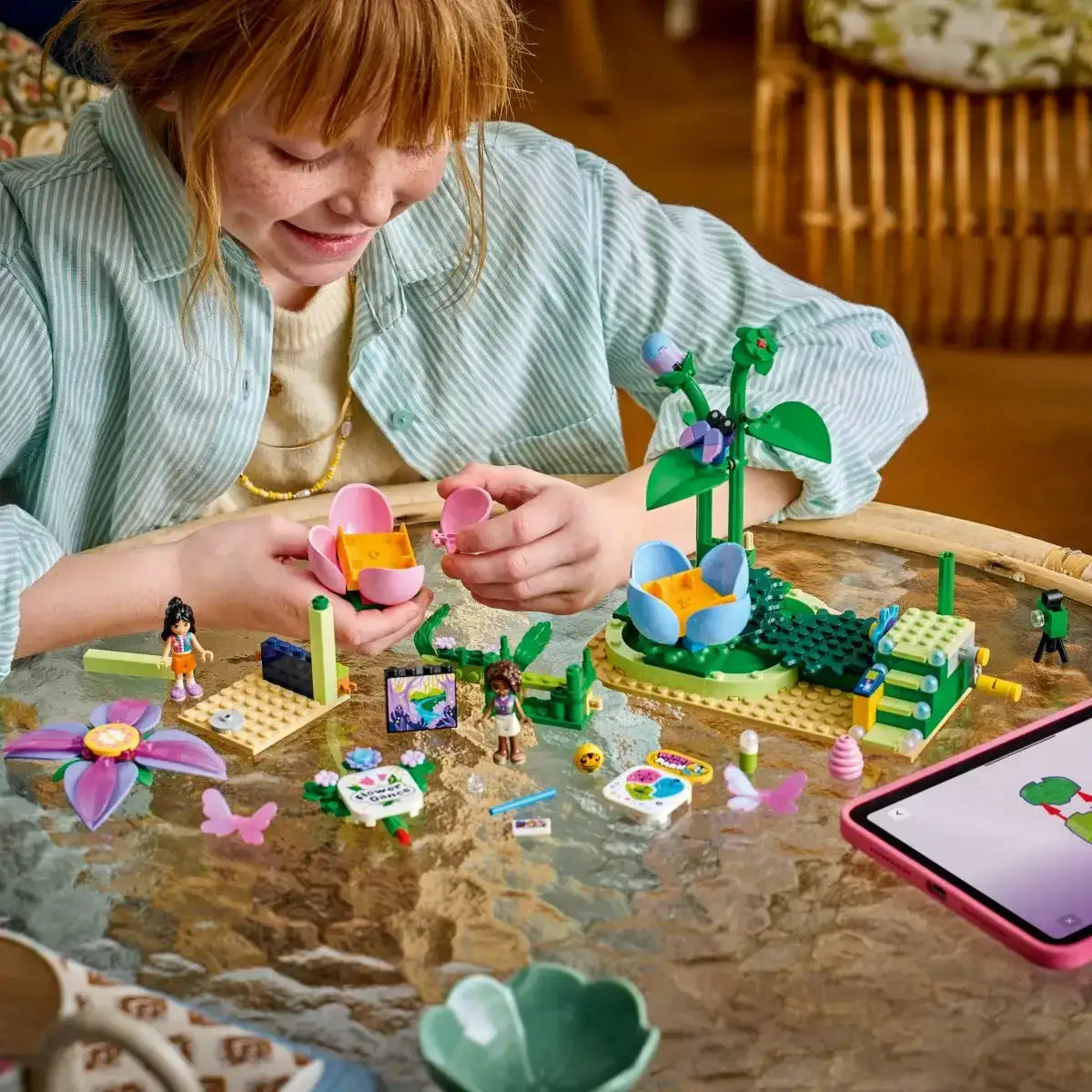 LEGO Friends flower carousel zestaw kreatywny