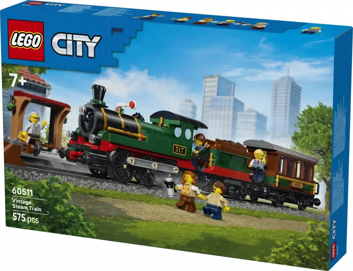 LEGO retro kolejka parowa zestaw konstrukcyjny