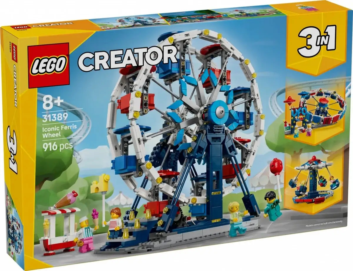 LEGO Creator 3 w 1 Kultowy Diabelski Młyn 916 elementów