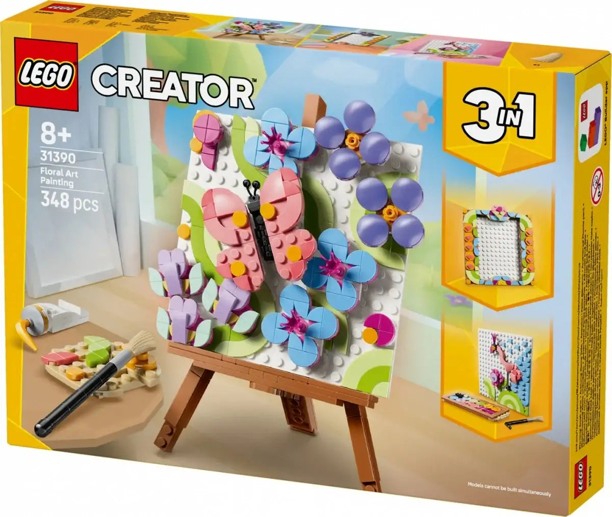LEGO Creator 3 w 1 obraz kwiatowy z ramką na zdjęcie