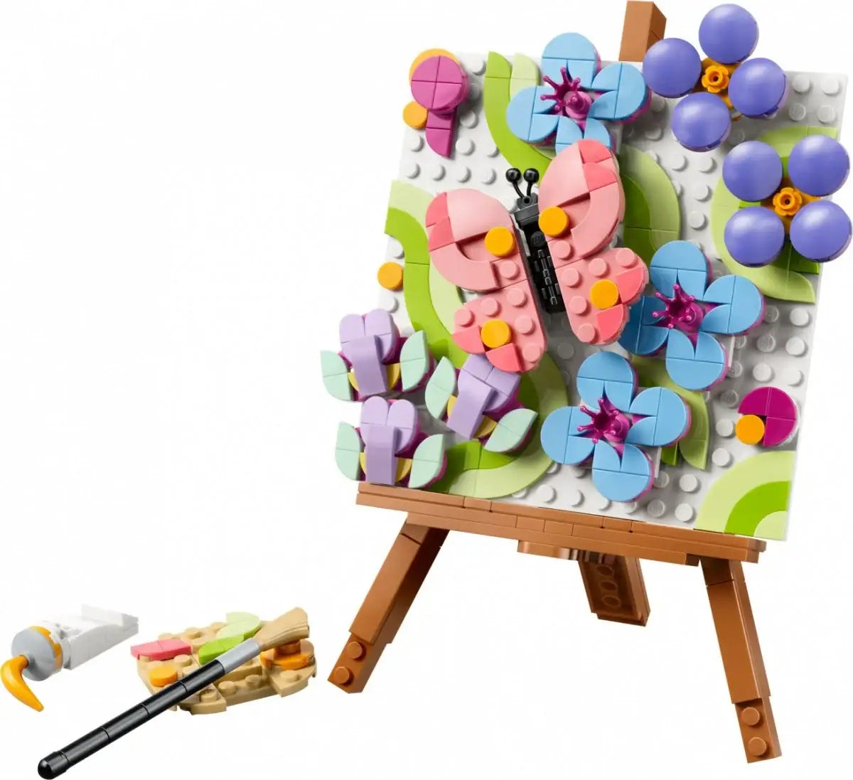 LEGO Creator 31390 obraz z kwiatami do kreatywnej zabawy