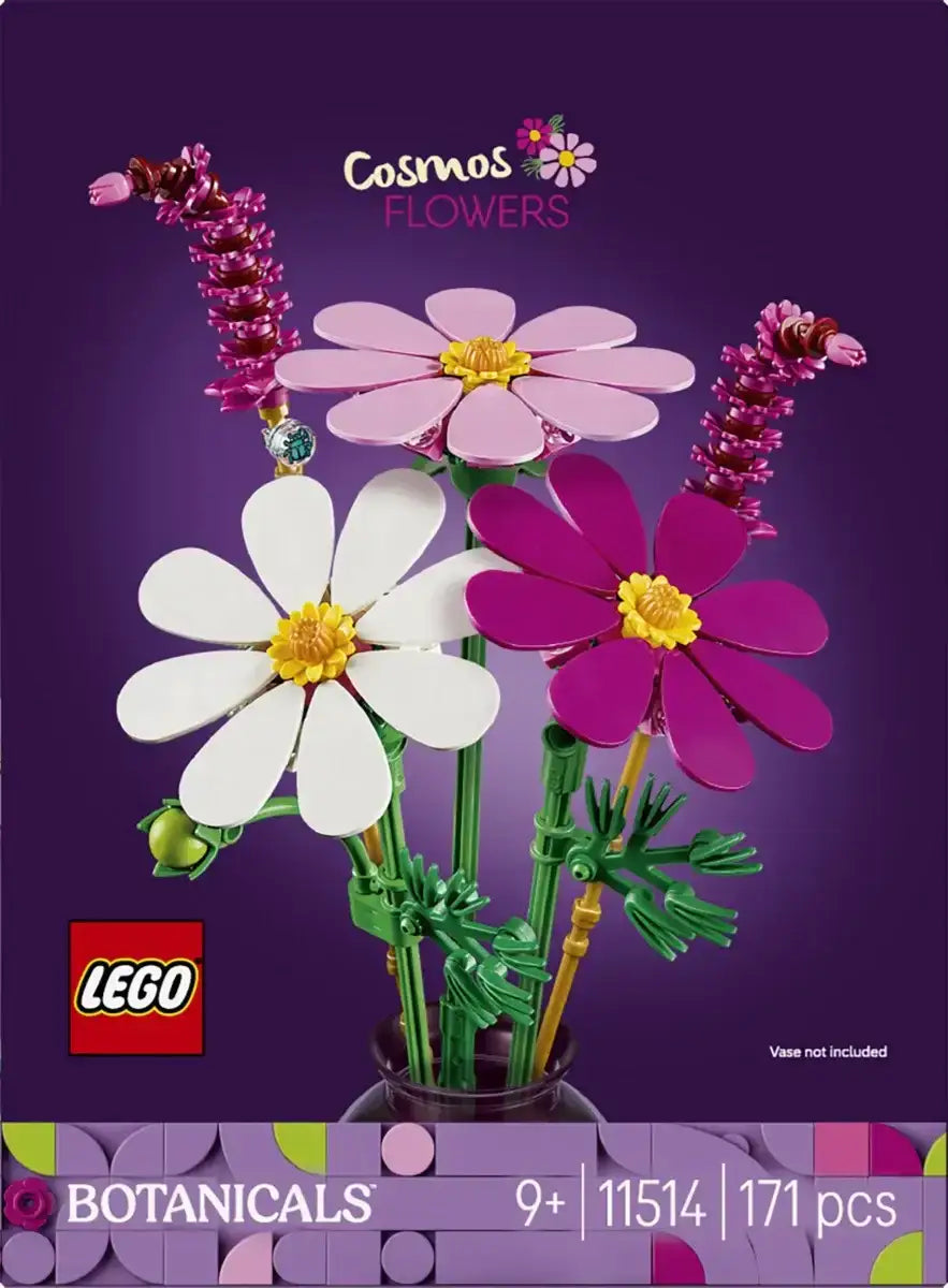 LEGO Botanicals kolorowy bukiet kwiatów