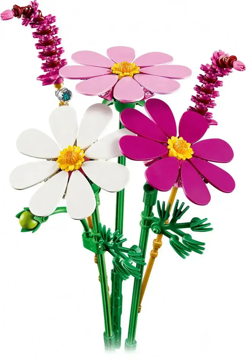 LEGO Botanicals kosmosy kwiaty do zbudowania