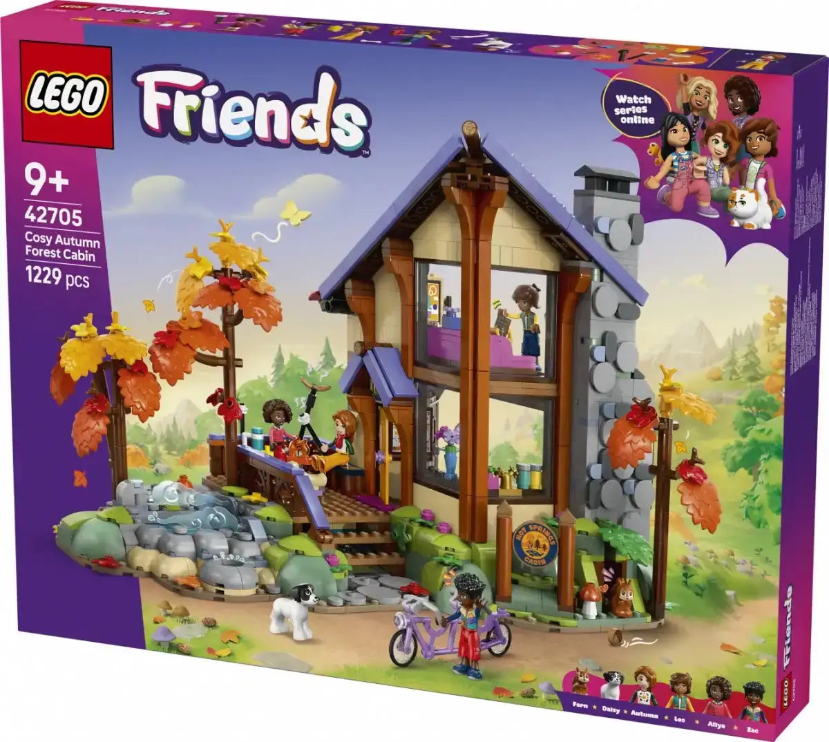 LEGO Friends 42705 domek wakacyjny w lesie