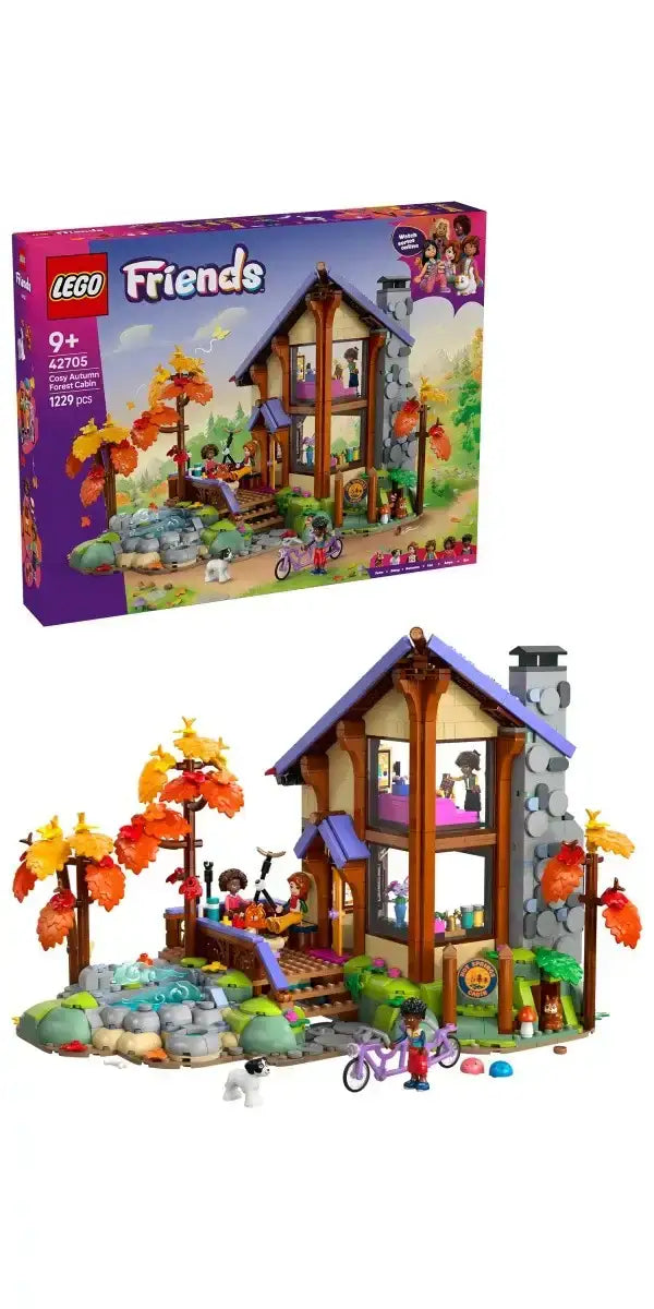 LEGO Friends 42705 Jesienna leśna chatka domek w lesie