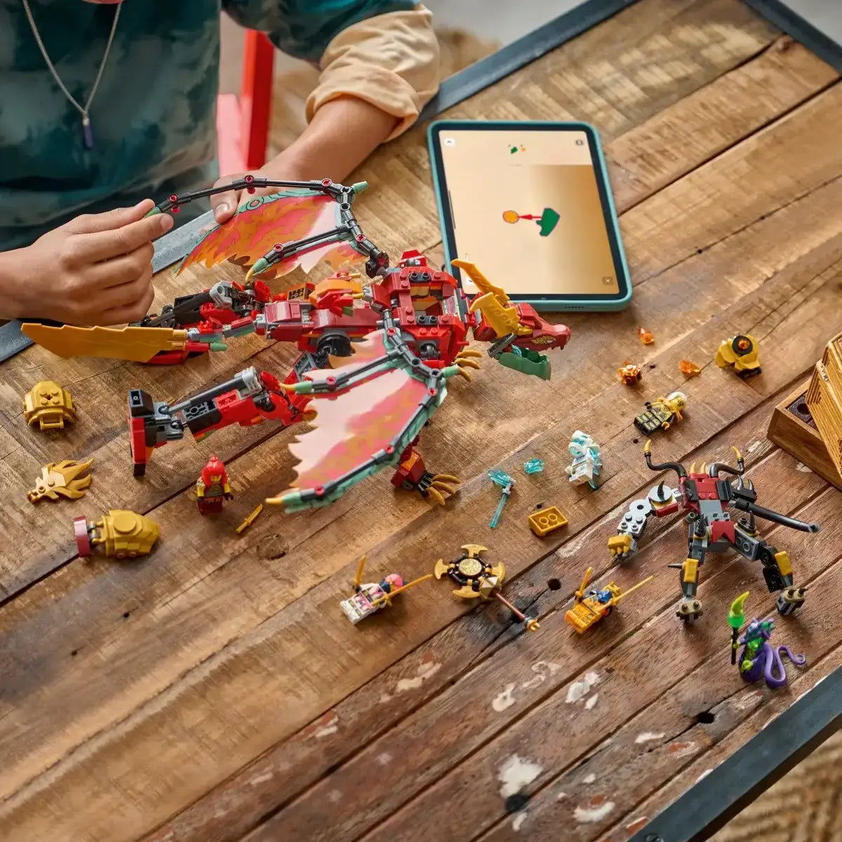 LEGO Ninjago 71868 mech smoka do budowania i zabawy