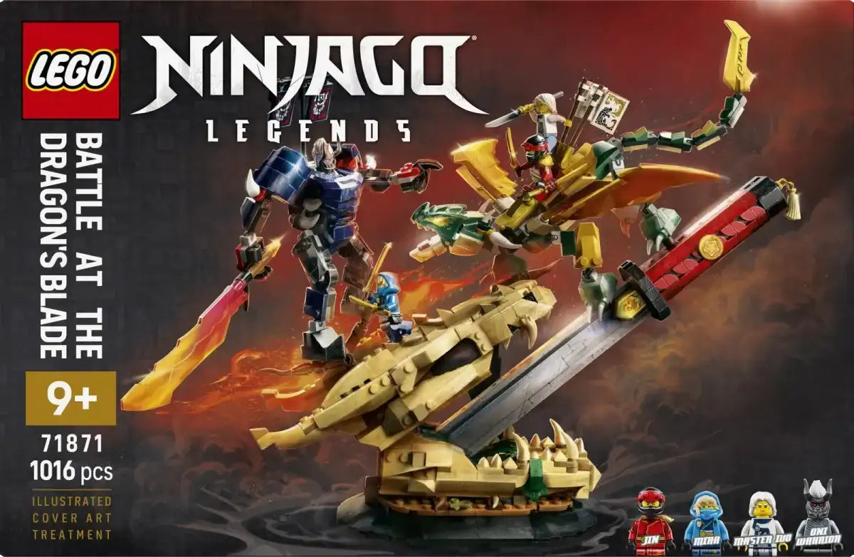 LEGO Ninjago Smocze Ostrze dynamiczna walka wojowników