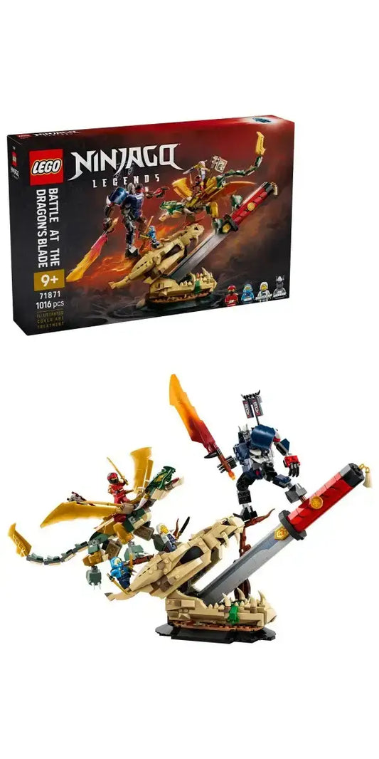 LEGO Ninjago 71871 Bitwa o Smocze Ostrze zestaw konstrukcyjny