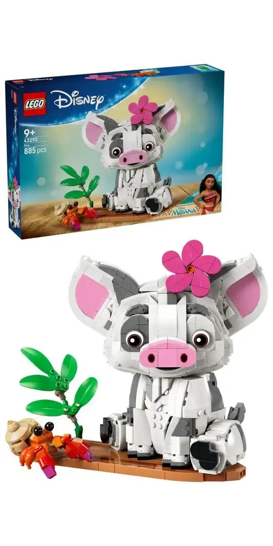 LEGO Disney 43292 Pua ruchoma figurka świnki z filmu Vaiana