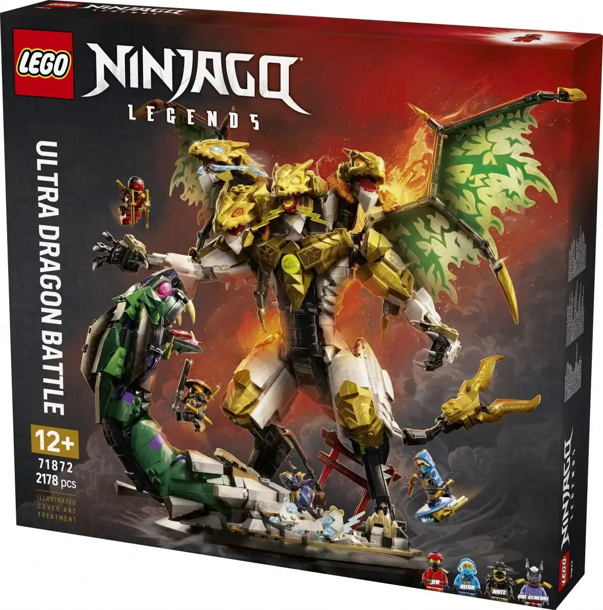 LEGO NINJAGO 71872 – przygoda ze smokiem