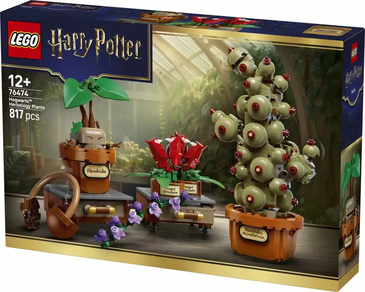 LEGO Hogwarts Herbology class rośliny zestaw