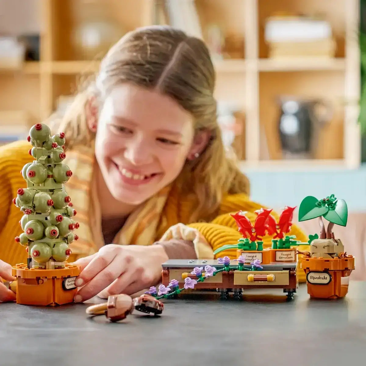 Lekcja zielarstwa Hogwart LEGO zestaw 76474