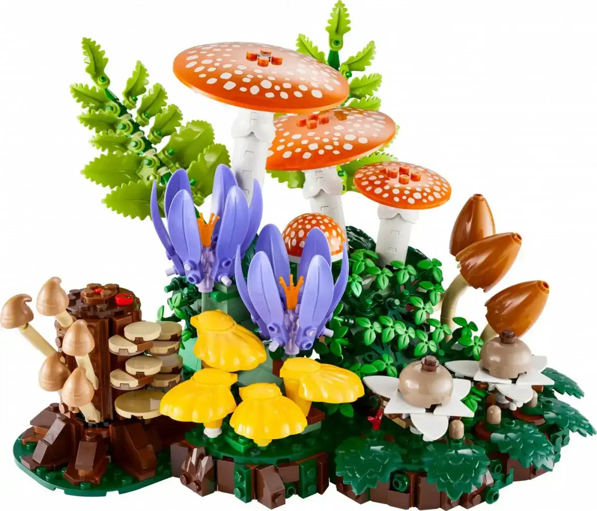 LEGO grzyby leśne Botanicals 11505 model z klocków