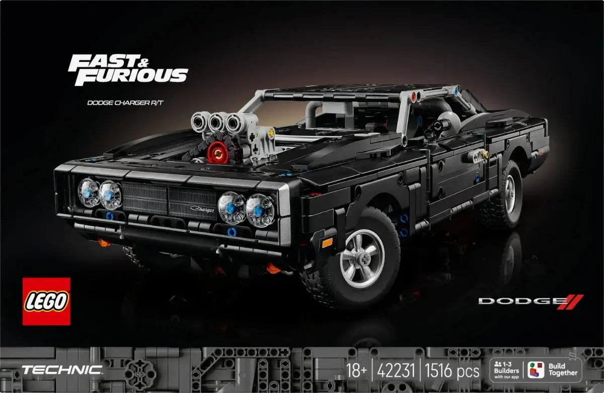 LEGO Technic samochód Fast & Furious z mechanizmem różnicowym