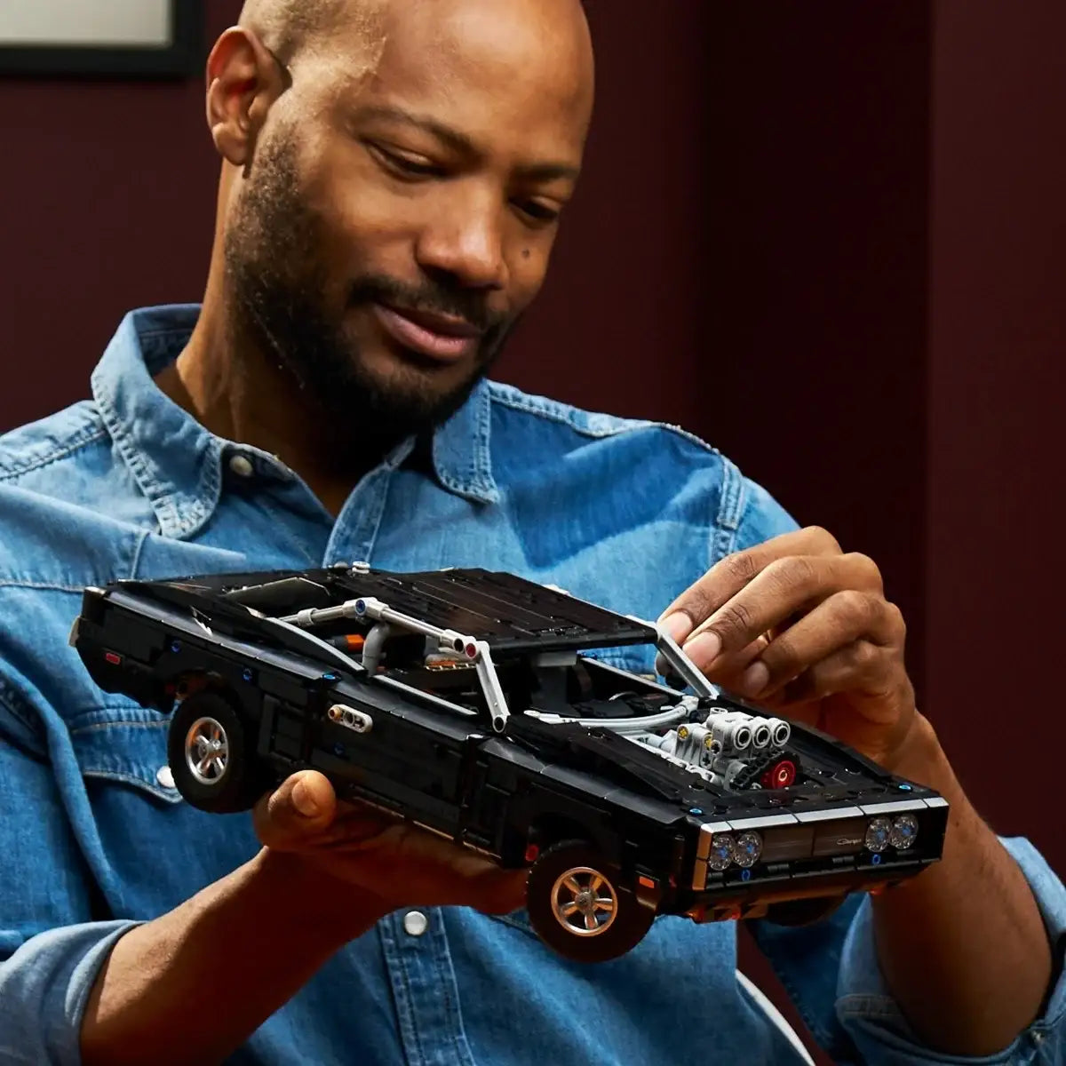 LEGO Dodge Charger z klocków dla dorosłych fanów motoryzacji