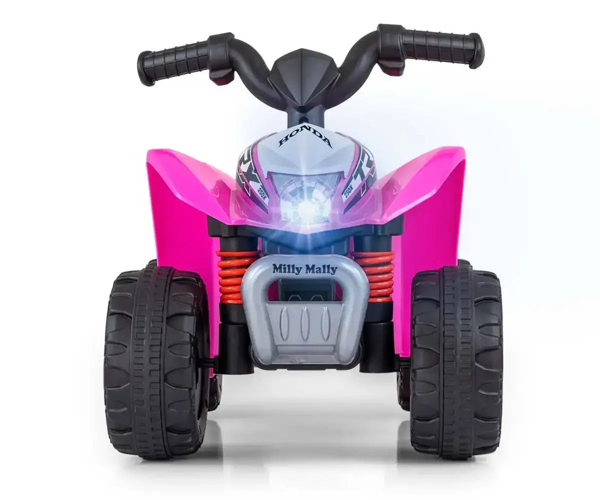 Różowy quad elektryczny Honda ATV dla dzieci