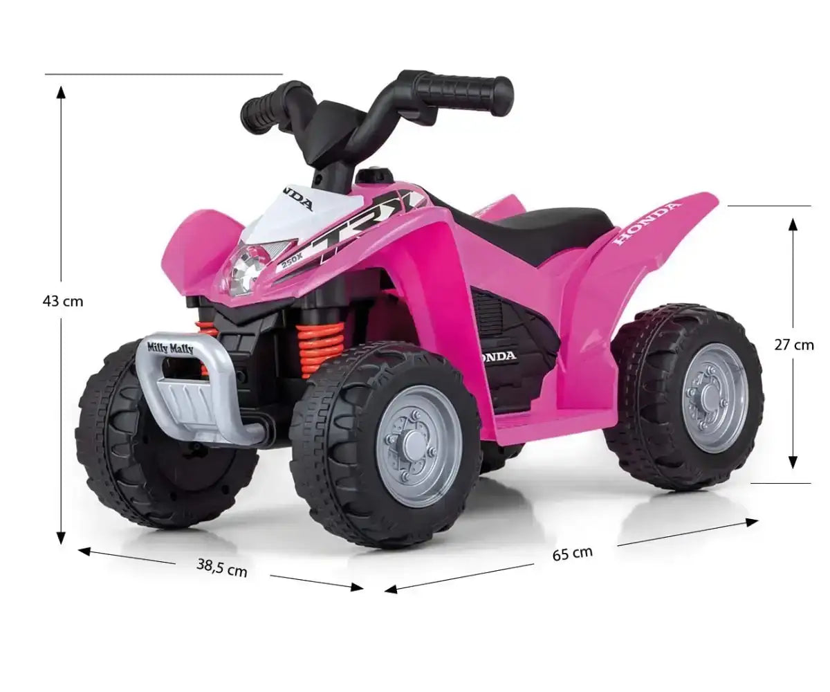 Pojazd terenowy dla dzieci ATV różowy