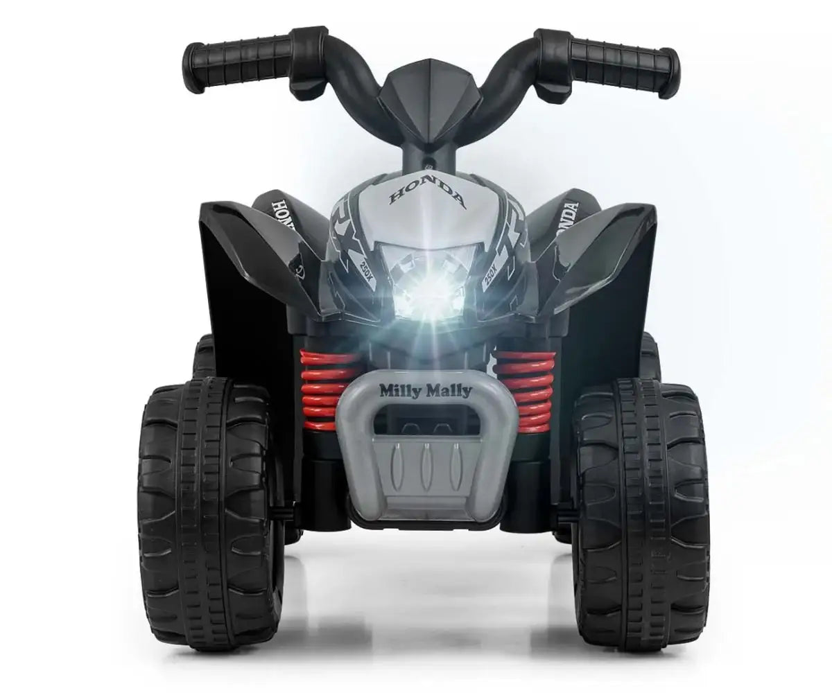 Czarny quad elektryczny Honda ATV dla dzieci