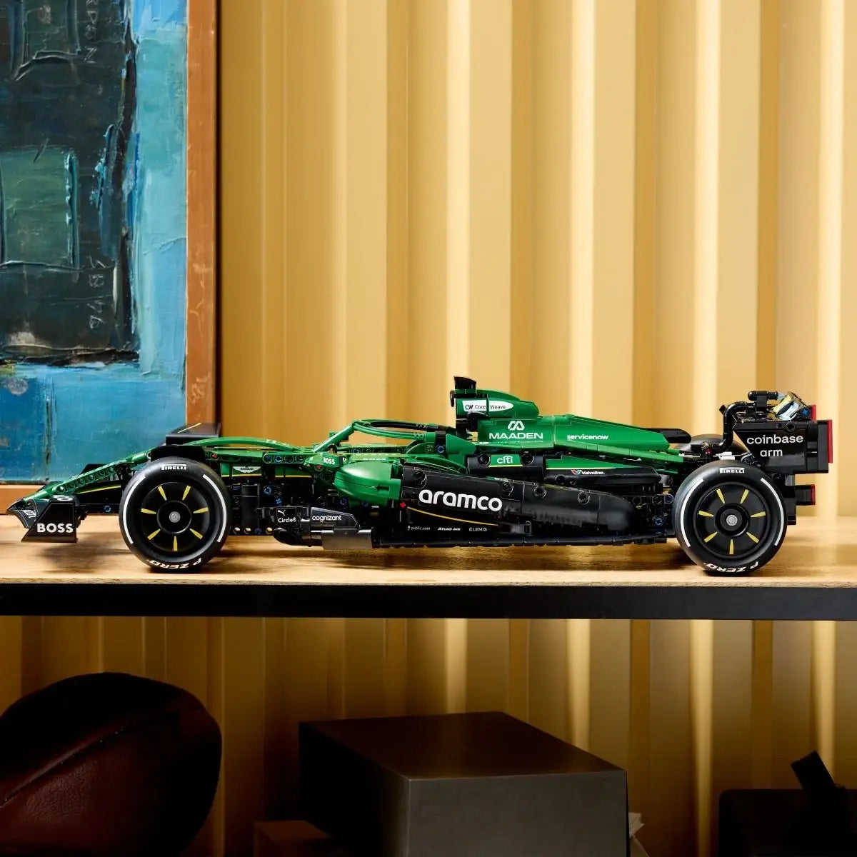 LEGO Aston Martin F1 realistyczny model samochodu wyścigowego