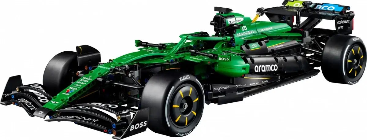 LEGO Technic 42240 bolid Formuły 1 Aston Martin do zbudowania