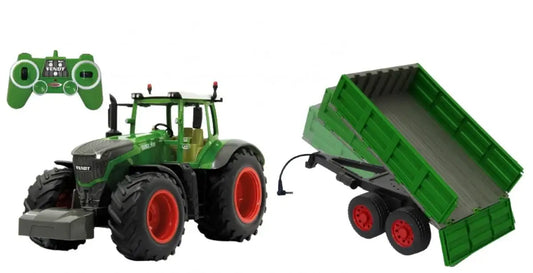 Traktor Fendt 1050 RC 1:16 MALIK z przyczepą sterowaną pilotem Jamara