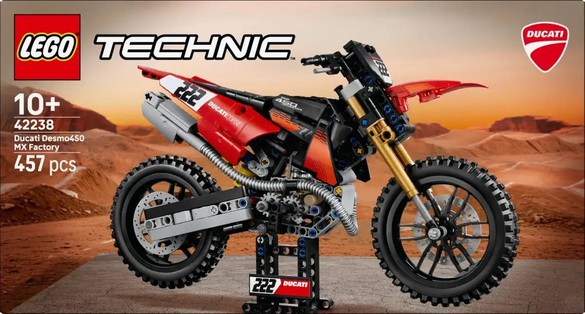 LEGO Technic 42238 sportowy motocykl z klocków LEGO dla dzieci