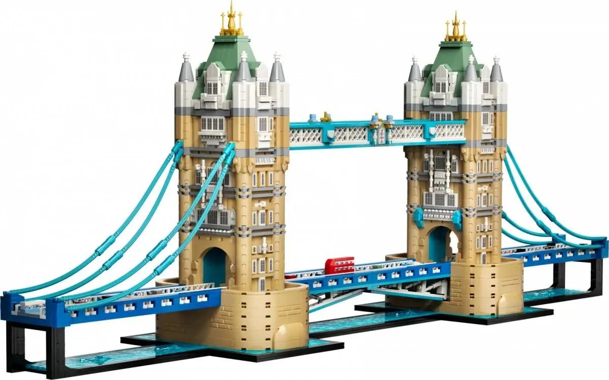 LEGO Tower Bridge z klocków realistyczna replika słynnego mostu w Londynie