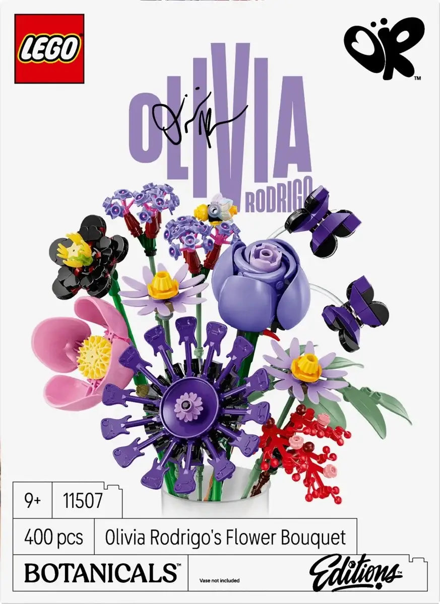 LEGO kwiaty dla dorosłych i dzieci – Bukiet Kwiatów Olivia Rodrigo