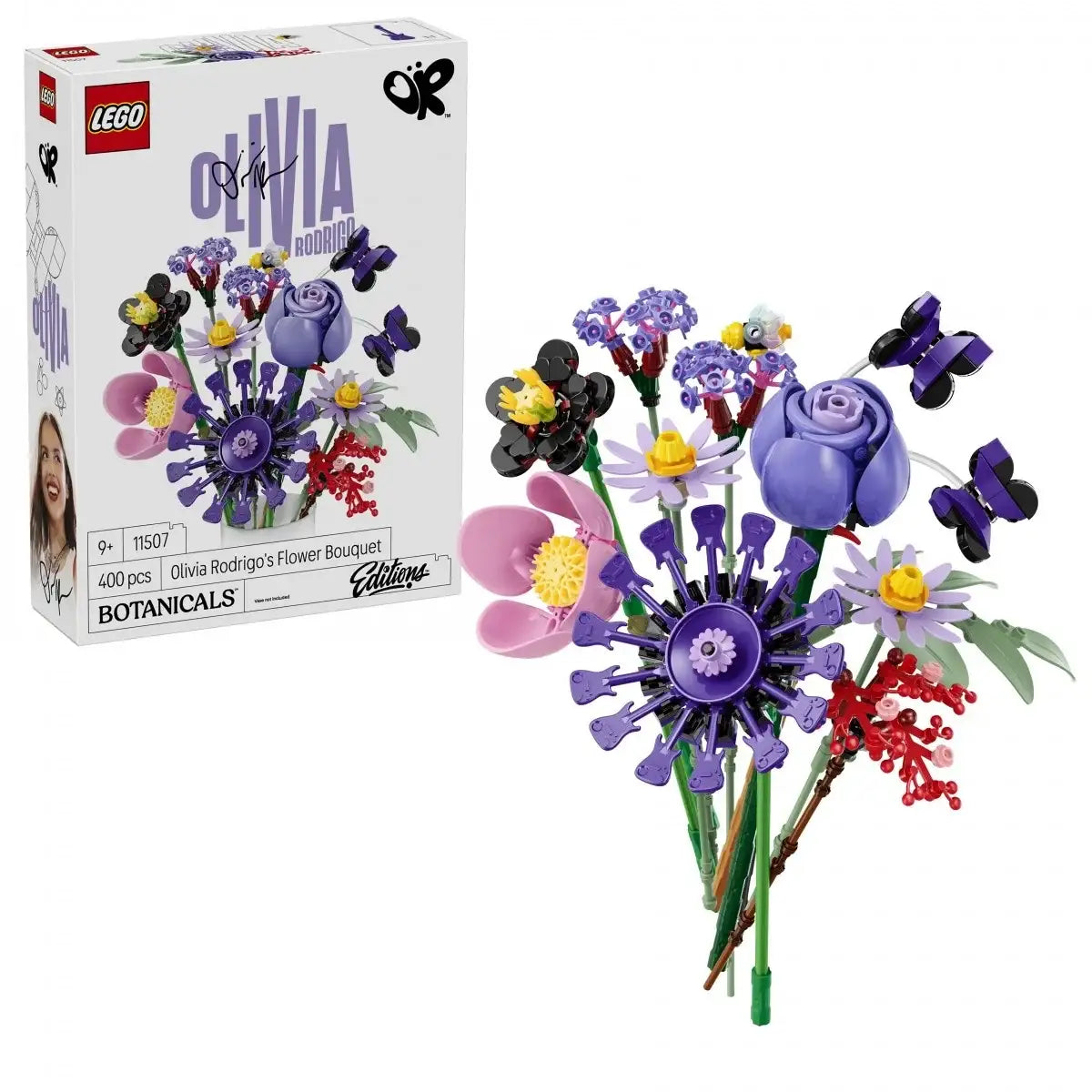LEGO Botanicals 11507 Bukiet Kwiatów Olivia Rodrigo z klocków LEGO