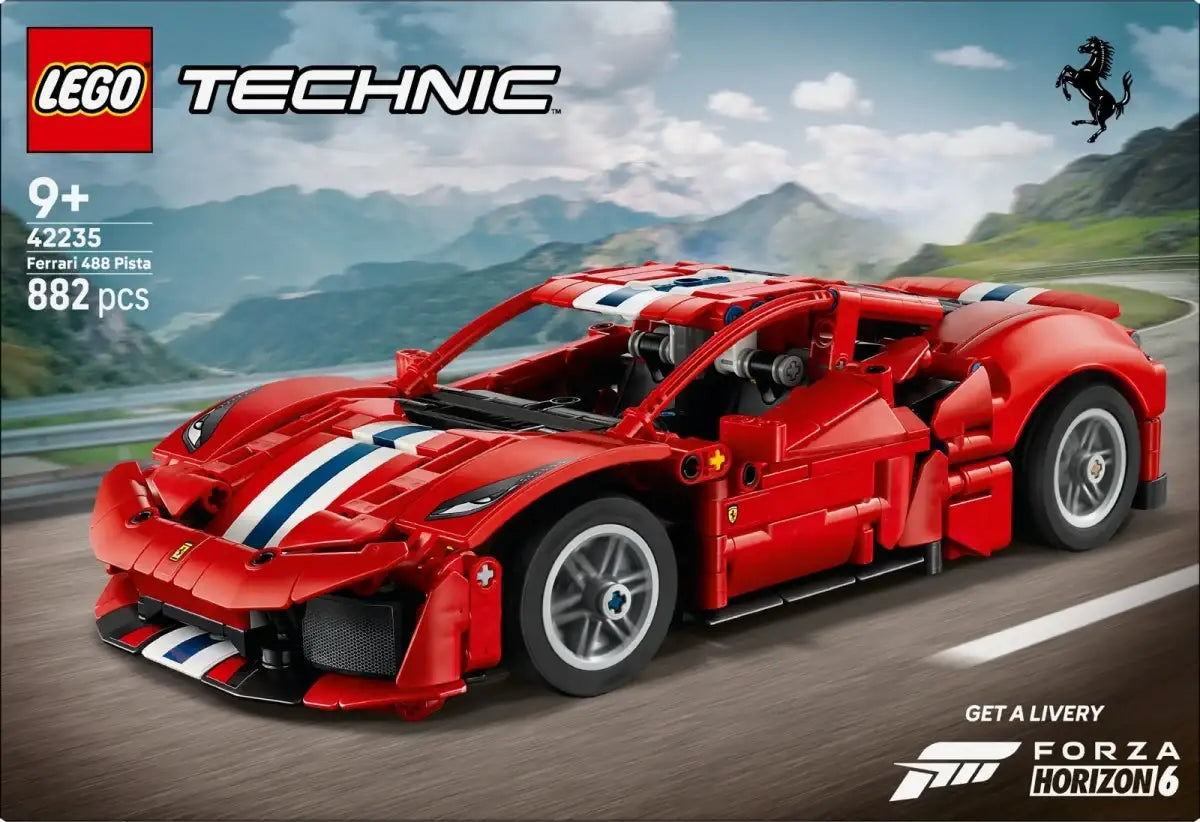 LEGO Technic Ferrari 488 Pista kolekcjonerski model samochodu