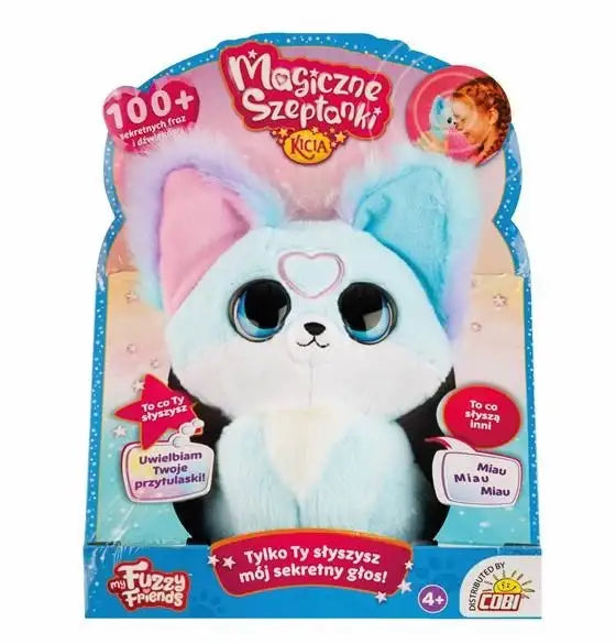 COBI Magic Whispers Bijou interaktywna maskotka Magiczne Szeptanki, pluszowa zabawka dla dzieci, pomysł na prezent.