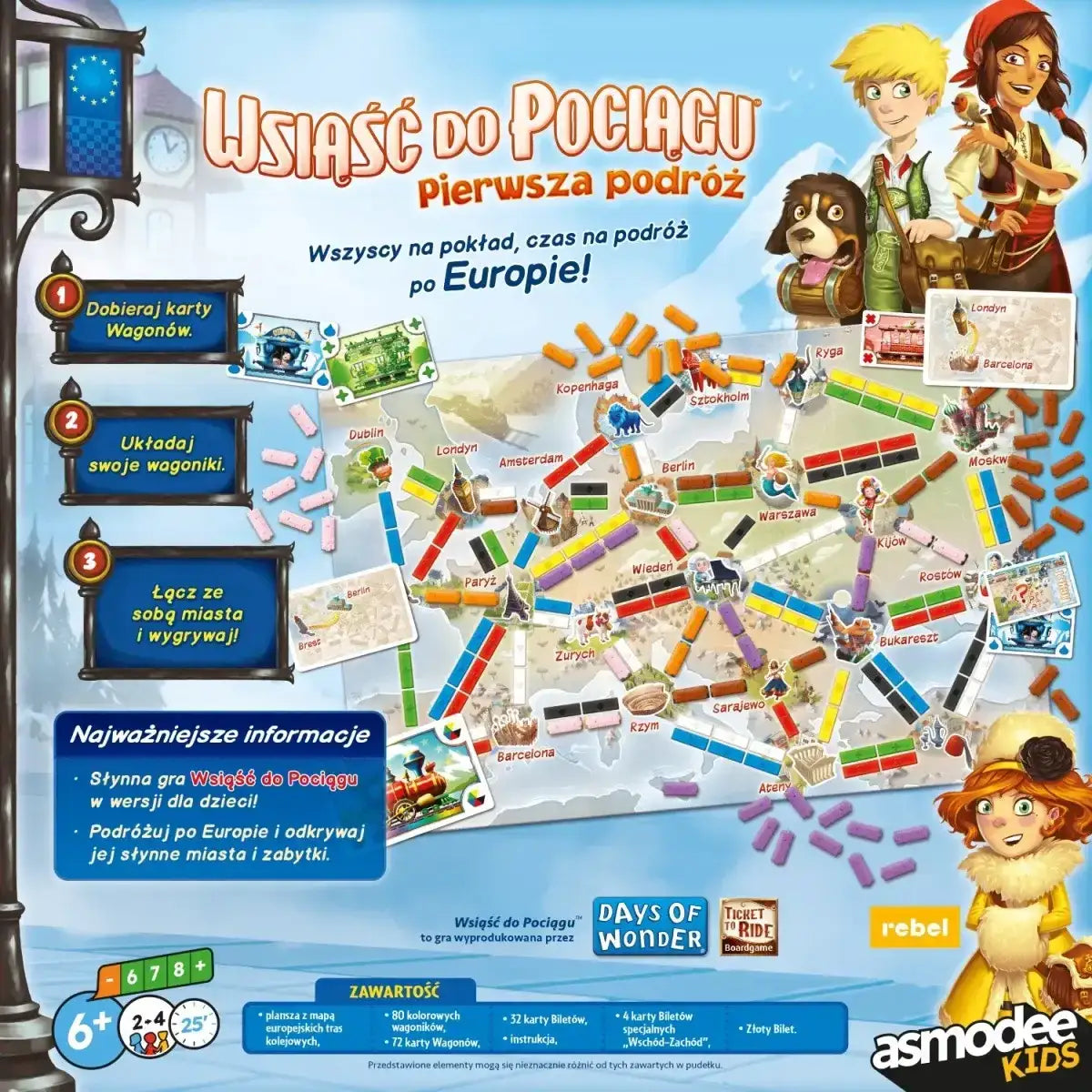 Wsiąść do Pociągu Pierwsza podróż pomysł na prezent