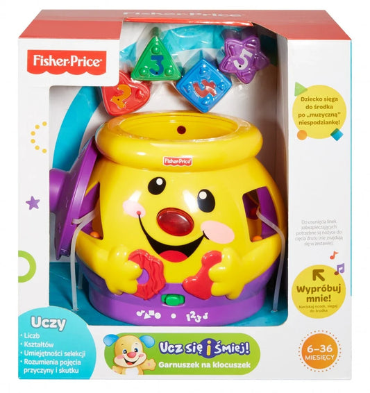 Fisher Price Garnuszek na klocuszek - zabawki-dla-dziewczynki