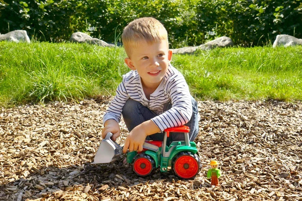 Lena Ciągnik Truxx 35 cm pojazd rolniczy dla małych budowniczych - zabawki-dla-dziewczynki