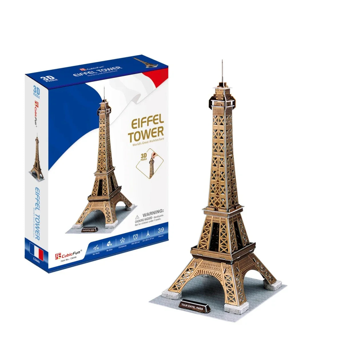 Puzzle 3D Wieża Eiffel'a - zabawki-dla-dziewczynki