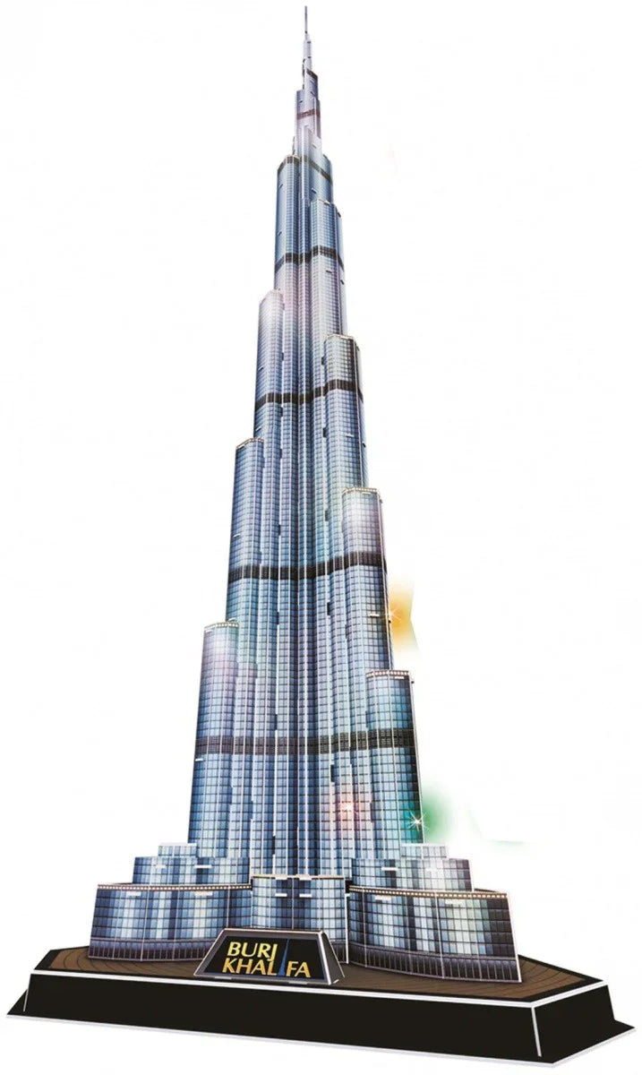 Puzzle 3D Burj Khalifa (Światło) - zabawki-dla-dziewczynki
