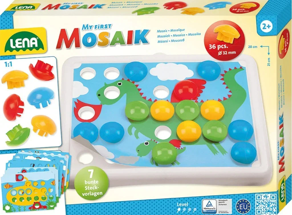 Lena Moja pierwsza mozaika dla dzieci od 24 miesięcy - zabawki-dla-dziewczynki