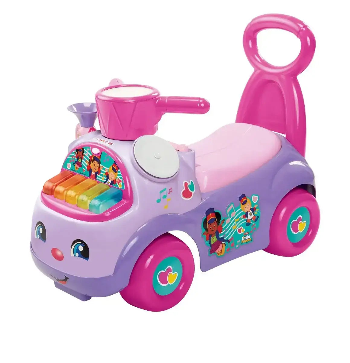 Fisher Price muzyczny jeździk dla dzieci fioletowy