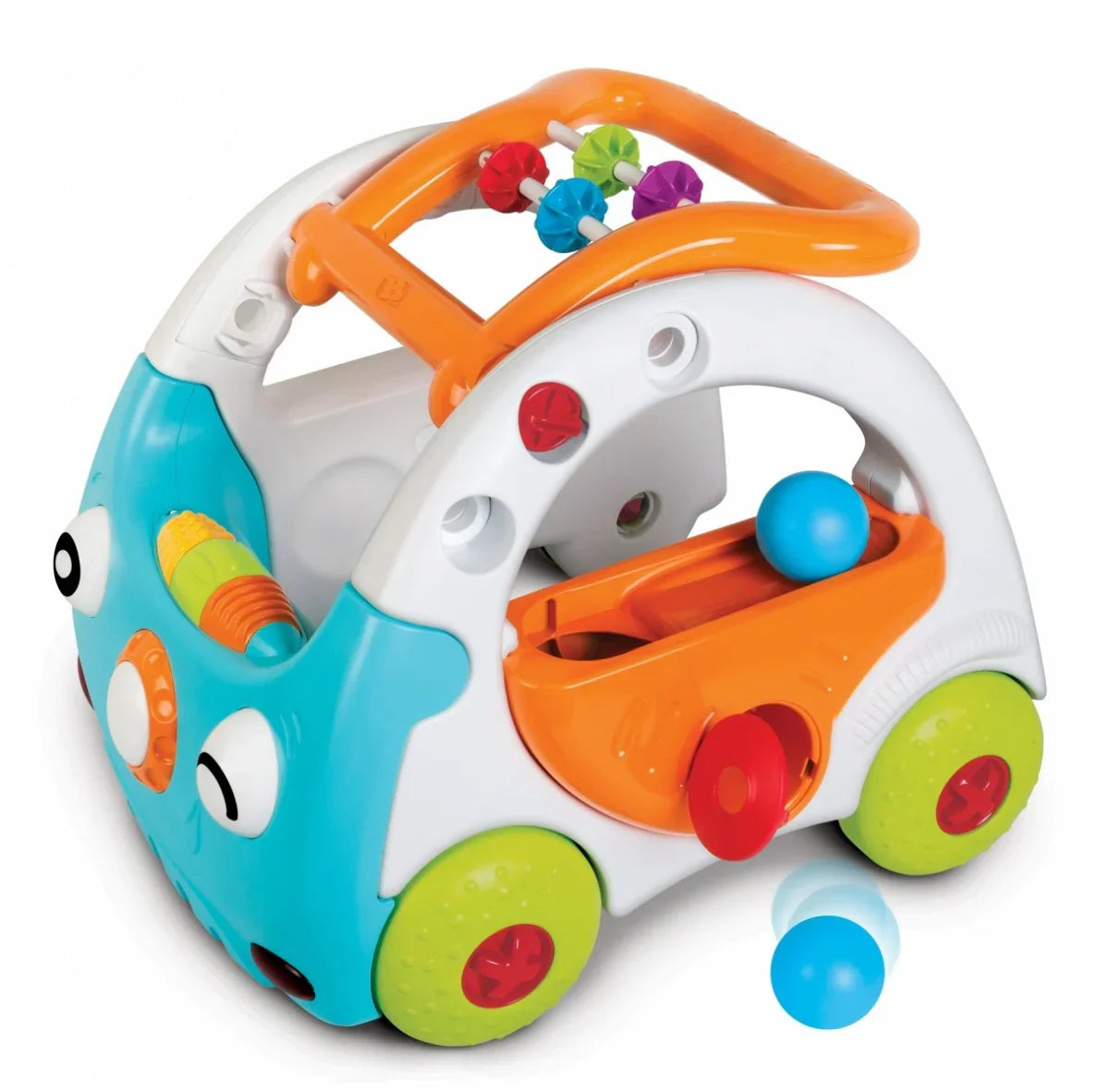 Samochodzik pchacz 3w1 zabawka edukacyjna B-kids - zabawki-dla-dziewczynki