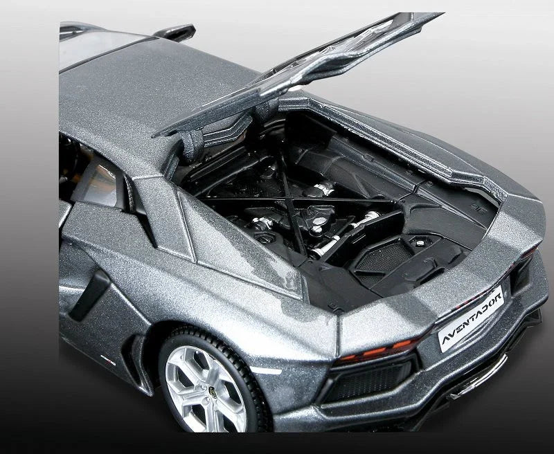 Model metalowy Lamborghini Aventador 1:24 do składania - zabawki-dla-dziewczynki