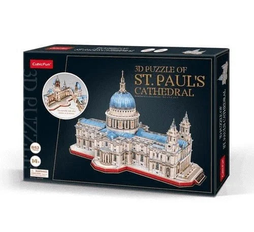 Puzzle 3D Katedra Św. Pawła w Londynie - zabawki-dla-dziewczynki