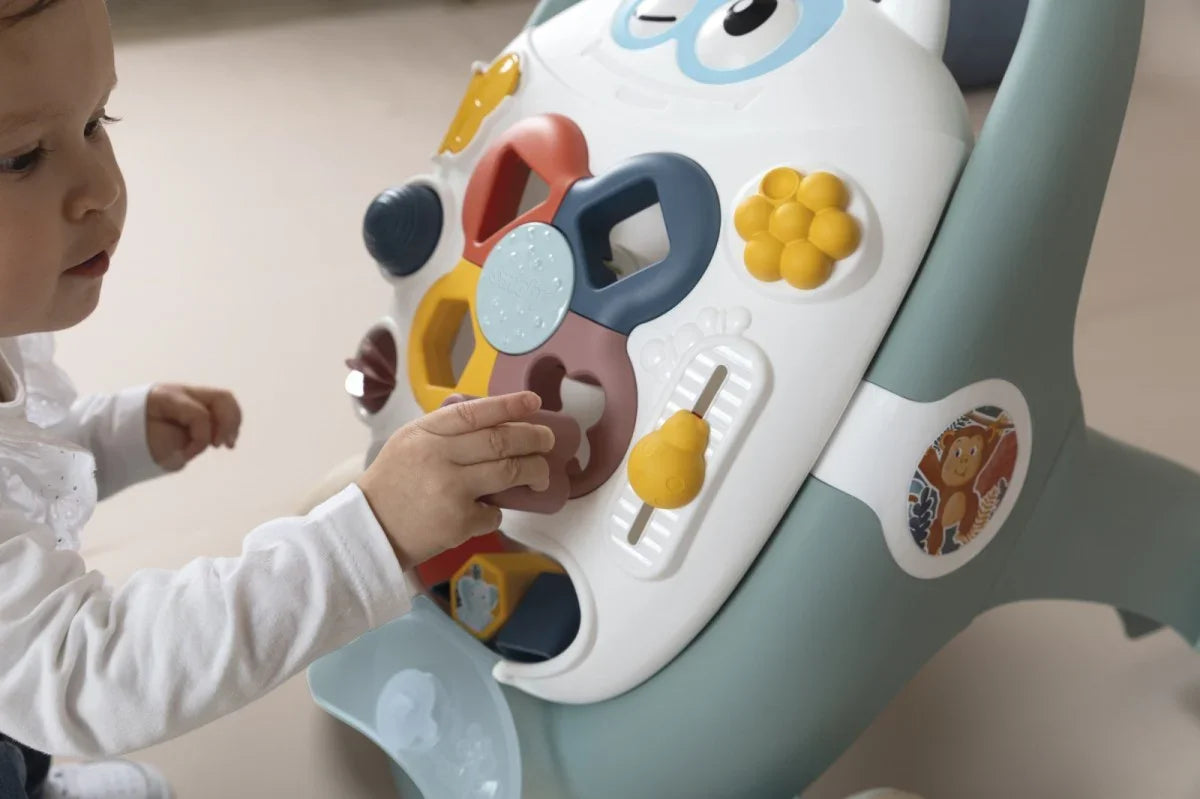 SMOBY Little Chodzik 3w1 Pchacz Interaktywny Wózek